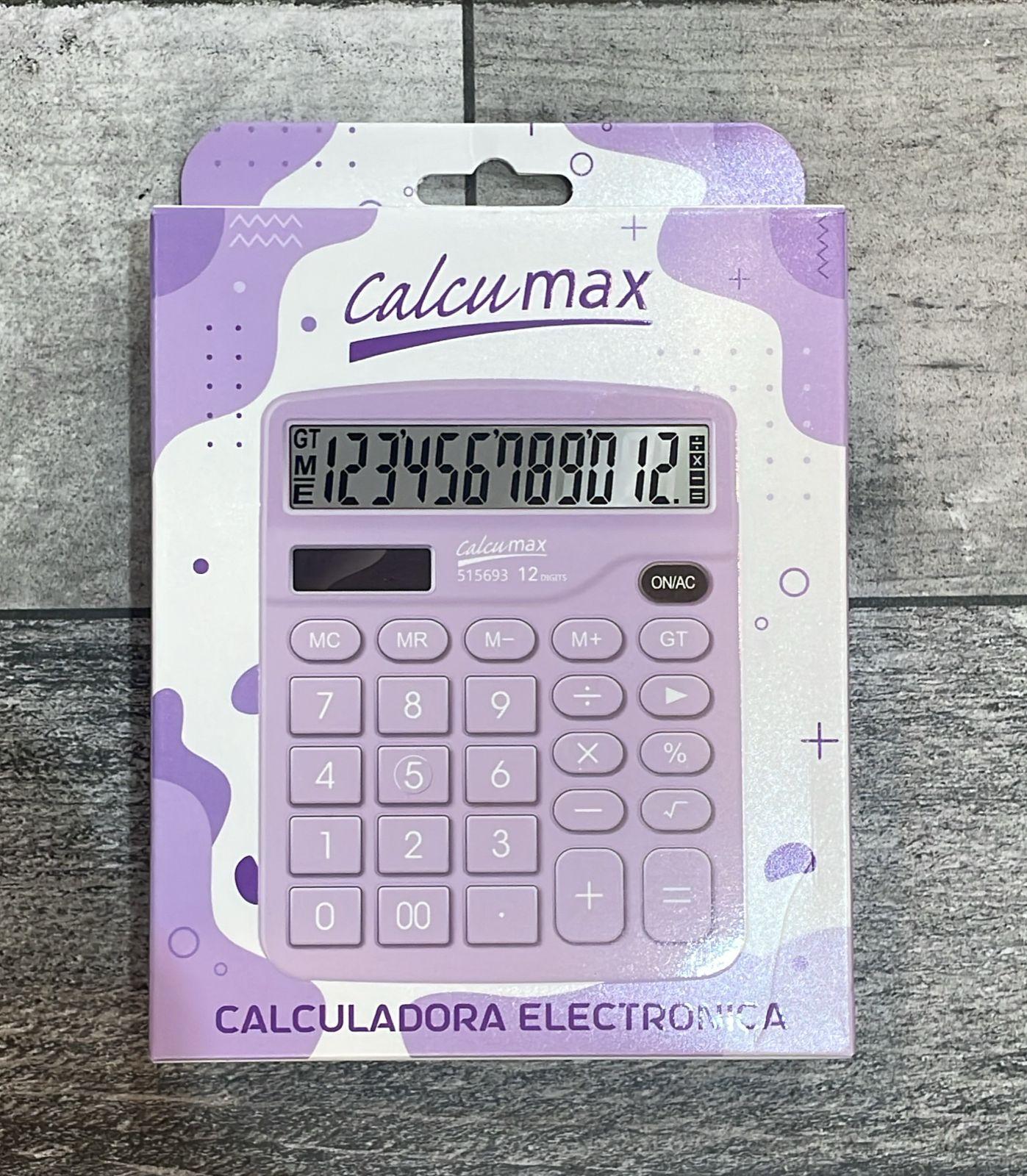 Calculadora 12 digitos en caja