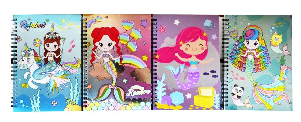 Cuaderno fantasia sirena