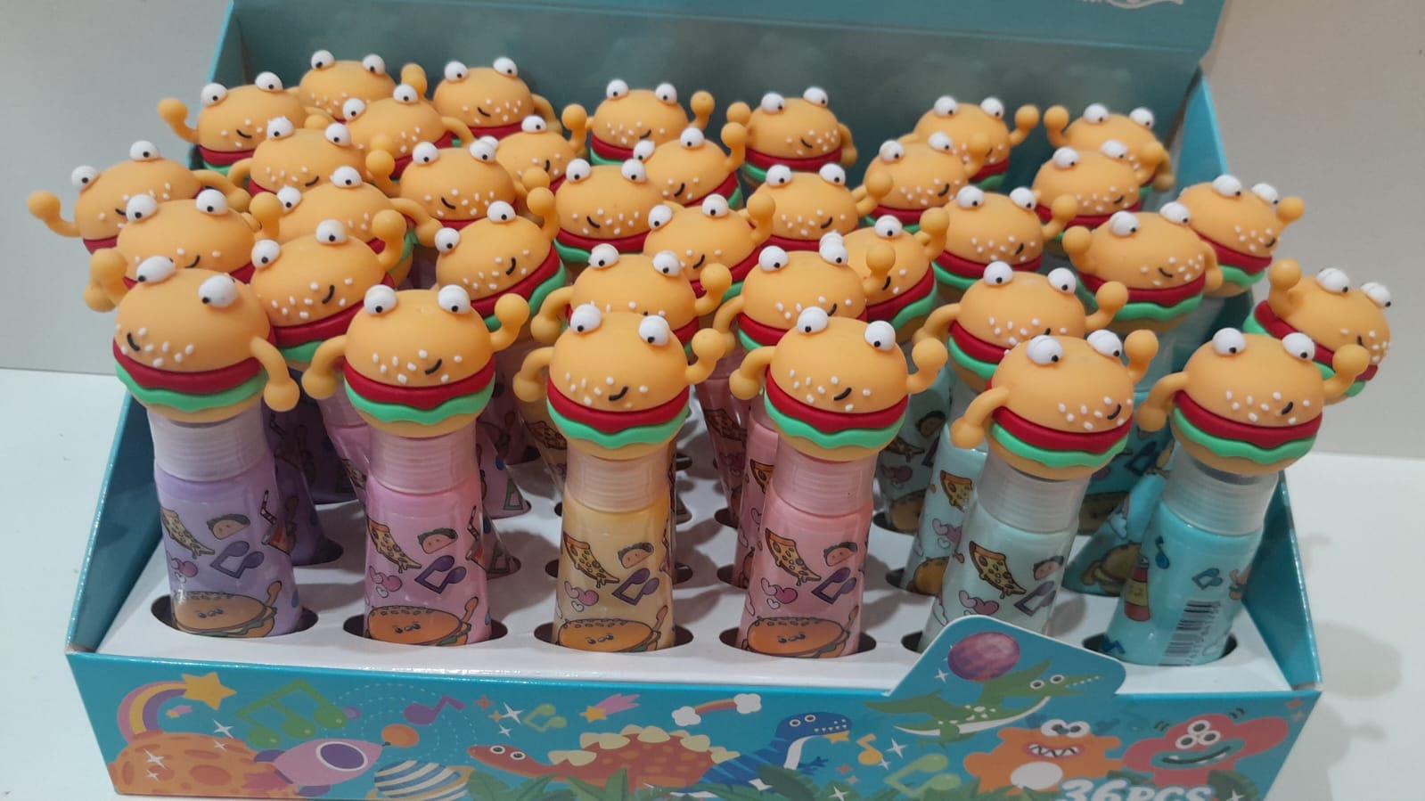 Resaltador hamburguesa en display