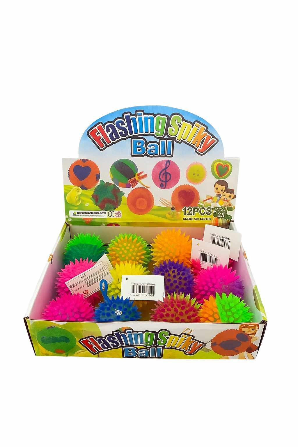  Pelota con luz en display x 12