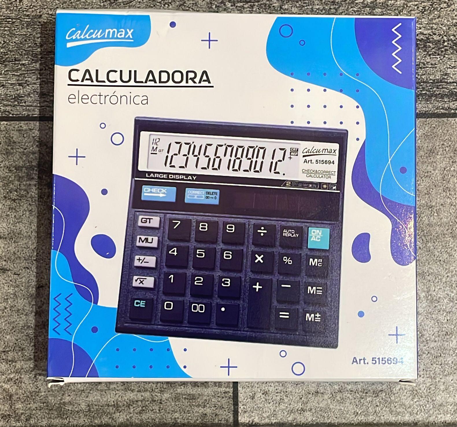 Calculadora 12 dígitos 