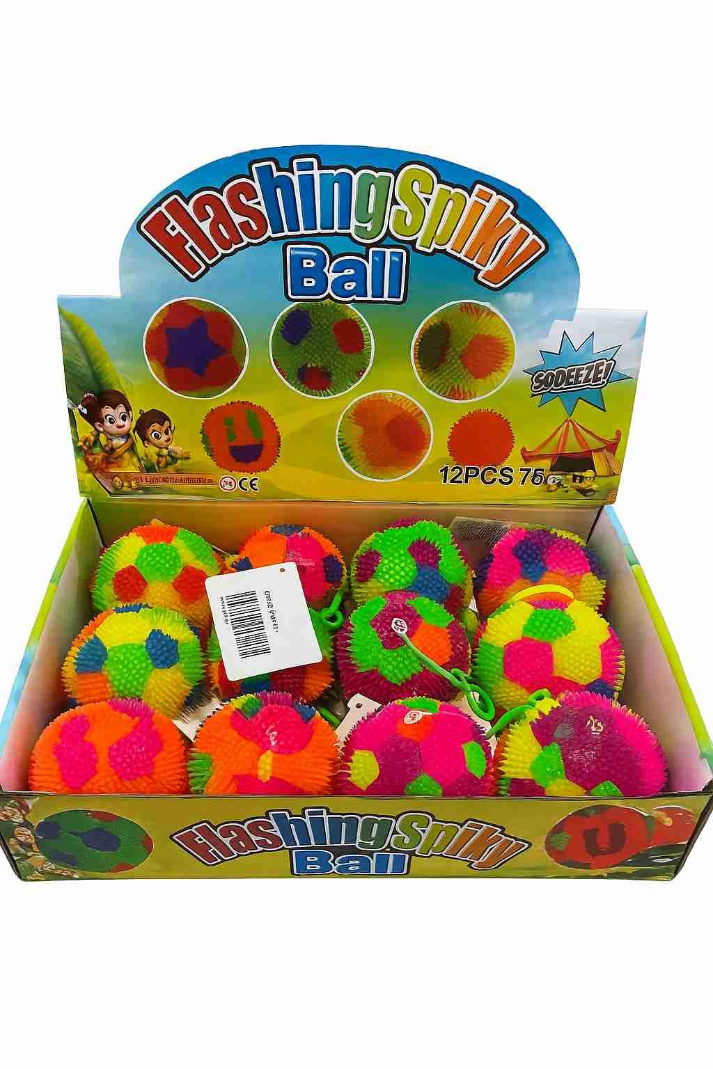 Pelota con luz en display x 12
