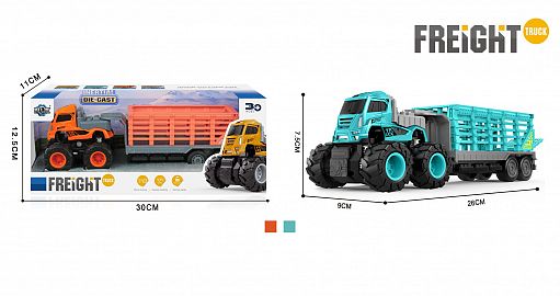 Camion acoplado caja