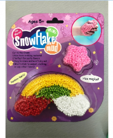 Masa foam forma de arco iris en blister