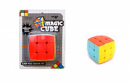 Cubo mágico ovalado en blister