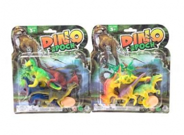 Set de dinosaurio en blister